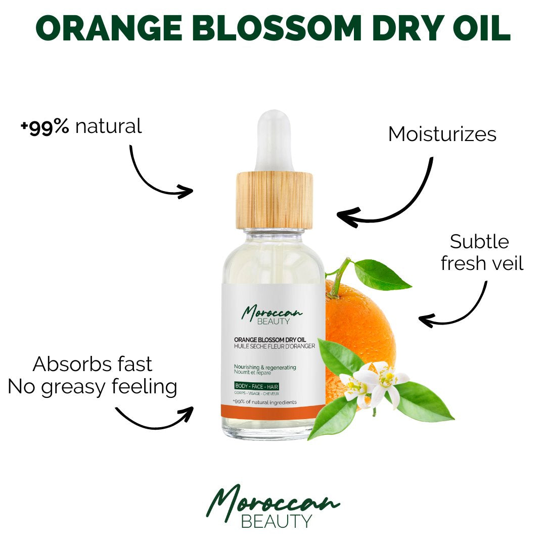 ORANGE BLOSSOM DRY OIL (Egypt only) - MOROCCAN BEAUTY™