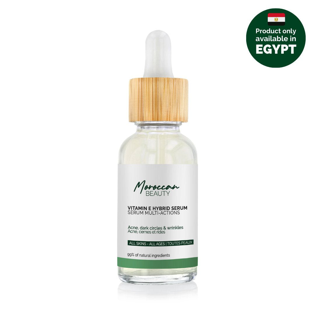 VITAMIN E HYBRID SERUM - ACNE, DARK CIRCLES & WRINKLES - MOROCCAN BEAUTY™