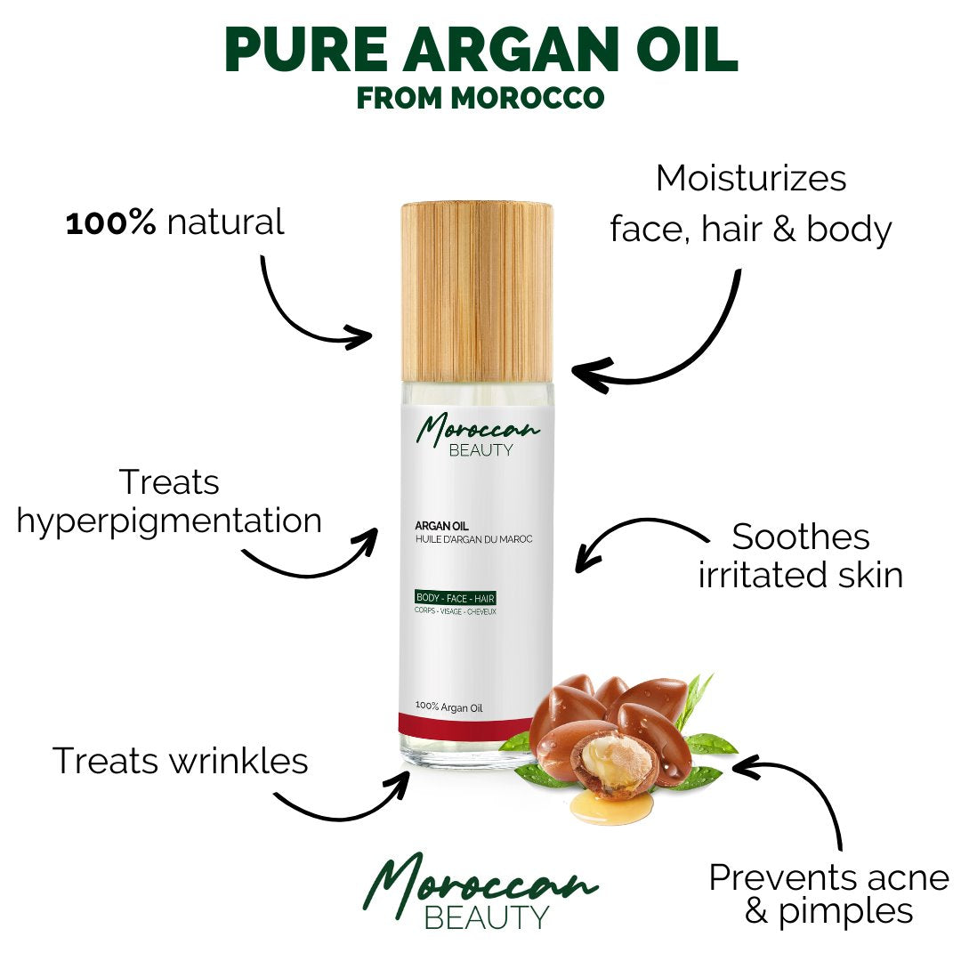 PURE ARGAN OIL - MOROCCAN BEAUTY™