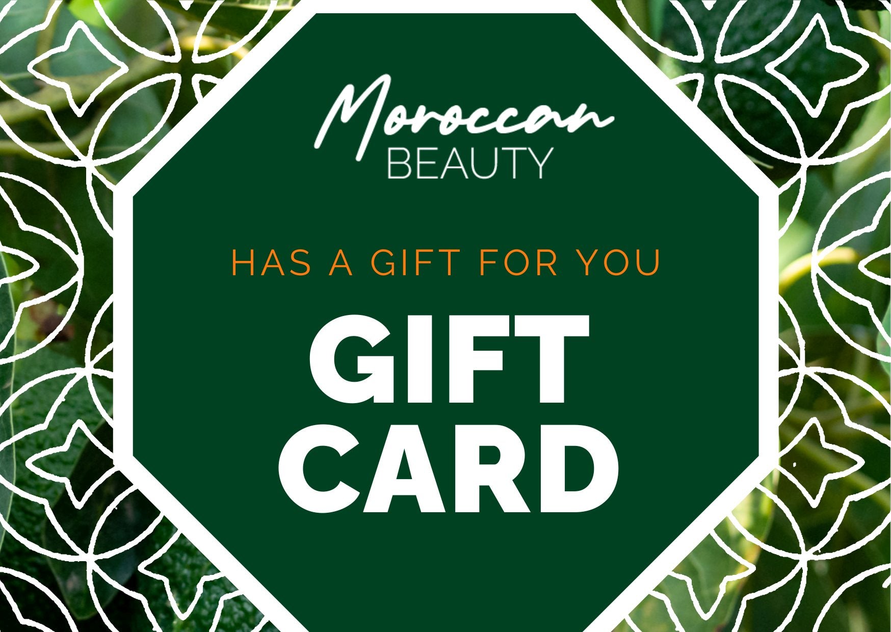 MOROCCAN BEAUTY gift card - MOROCCAN BEAUTY™